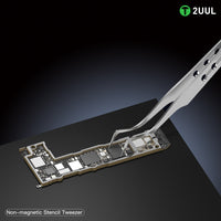 2UUL TW22 Non-magnetic Stencil Tweezer for Precise Phone Board Repair