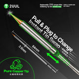 2UUL FD35 Replaceable 210 Jumper Wire Soldering Tip Set (3Pcs/Set)
