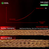 2UUL Solder Vampire Desoldering Wick 2015/2015/2515/3015 10Rolls/BOX (Separate Pack)
