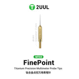 2UUL MT03 FinePoint Titanium Precision Multimeter Probe Tips