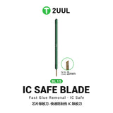 2UUL BL15 Fast Glue Removal IC Safe Blade