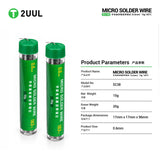2UUL SC38 Micro Solder Wire 183℃  10g  0.6mm