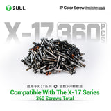 2UUL SC13 IP Color Screw Charge Port Spare Screw Kit (360pcs/Box)