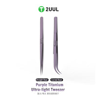 2UUL Purple Titanium Ultralight Tweezer for Precise Phone Board Repair