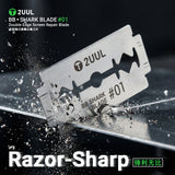 2UUL BB01 Shark No.01 Double Edge Screen Repair Blade (100Pcs/Box)