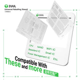 2UUL BG02 Universal Reballing Stencil AB