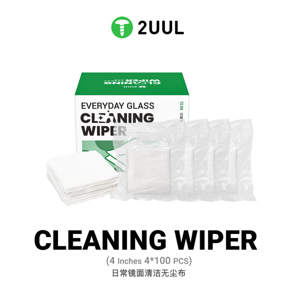 2UUL CL05 Everyday Glass Cleaning Wiper (4x100pcs/box)