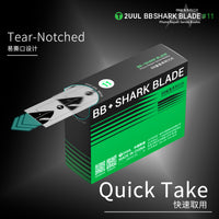 2UUL DA18 BB Shark Blade No.11 (100pcs/pack)
