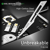 2UUL DA18 BB Shark Blade No.11 (100pcs/pack)
