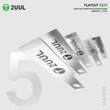 2UUL DA28 FlatCut Solder Pad Underfill Glue Fast Removal Blades (5pcs/box)