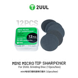 2UUL DA790 Replace Disc for Mini MicroTip Sharpener (12pcs/box)