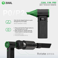 2UUL Cuul Fan Pro Turbo Fan for Repair