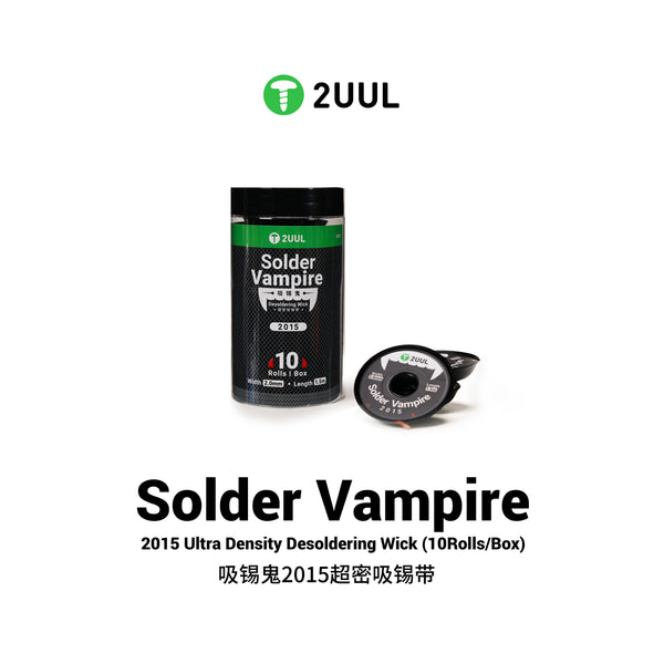 2UUL DW15 Solder Vampire Desoldering Wick 2015 10Rolls/BOX