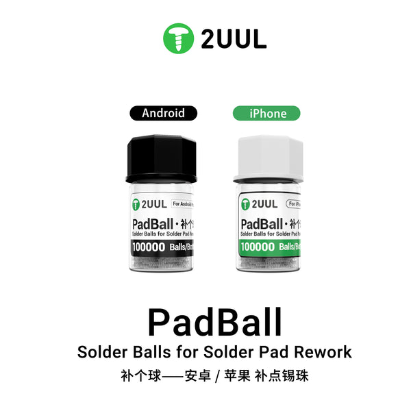 2UUL PadBall Solder Balls for iPhone / Android Solder Pad Rework