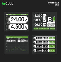 2UUL PC01 Power Max 200W Multi-Port Charger Adjustable Voltage Integrated Power Supply