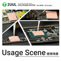 2UUL SC09 CPU Fever Patch for Cooling CPU After Repair