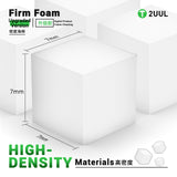 2UUL SC27 Firm Foam Upgraded Version  7x7x7mm 500Pcs/Bag