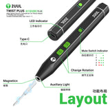 2UUL SD16 Twist Plus Electric Screwdriver with Phillip Bit