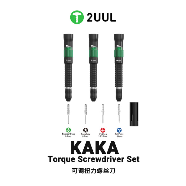 2UUL SD20 KAKA Torque Screwdriver 3pcs/set with replacement Tips