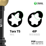 2UUL SD87 POP Screwdriver Replaceable Tip Screwdriver for Phone 17 Series