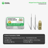 2UUL SD90 Stripped Screw Extractor Drill Set