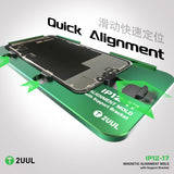 2UUL SH01 Magnetic Alignment Mold with Bracket for iPhone 12-17 Series