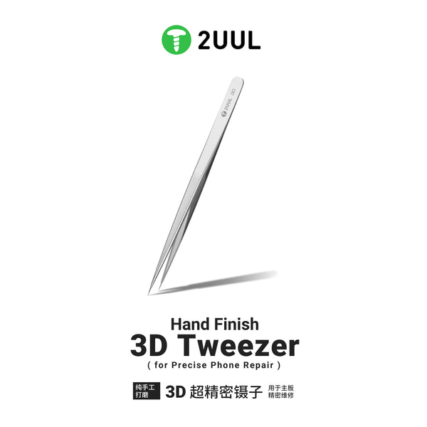 2UUL TW01 Hand Finish 3D Tweezer for Precise Phone Repair