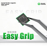 2UUL TW23 Curved Tip Non-magnetic Daily Tweezer