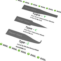 【No longer for sale】2UUL * Repair Want DA12 YCS 3 in 1 Blades Set for IC Disassemble