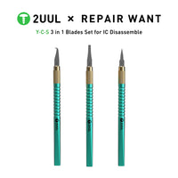 【No longer for sale】2UUL * Repair Want DA12 YCS 3 in 1 Blades Set for IC Disassemble