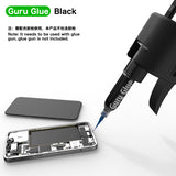 2UUL Guru Glue Soft Buffer Adhesive for Phone Repair 30ML(Black/White)